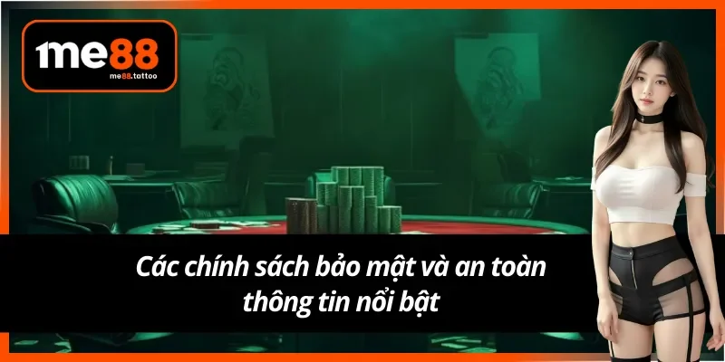 Tính an toàn và bảo mật tại tuyệt đối tại Me88